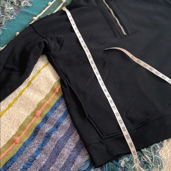 Half-Zip French Terry Funnel-Neck Sweatshirt - Picture 5 of 10